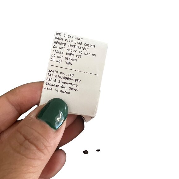 Sumisumi Womens Marled Black Chunky Knit Open Cardigan Wool Blend Size F - Picture 4 of 8